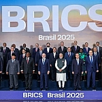 Лидеры БРИКС обсудили тарифы США и конфликт на Украине на внеочередном онлайн-саммите