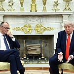 Берлин запросил встречу Мерца с Трампом на форуме в Давосе