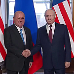 Путин встретился с верховным правителем Малайзии султаном Ибрагимом в Эрмитаже